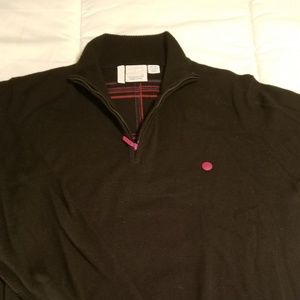 Mens Golf Ian Poulter Design zip golf sweater